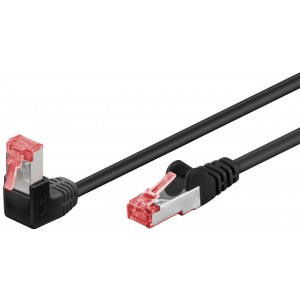 Goobay | CAT 6 | Patch cable | SFTP, PiMF | Male | RJ-45 | Male | RJ-45 | Black | 2 m